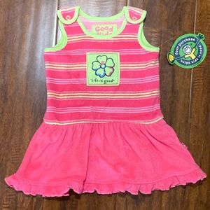 NWT Life is Good infant girls summer dress
